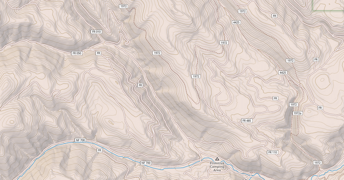 Map preview of LAST CHANCE CR ROAD