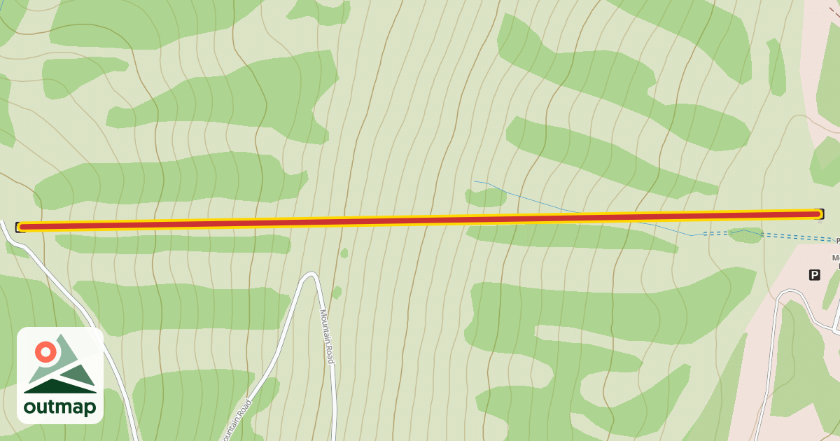 Map of Powder King Triple Chair
