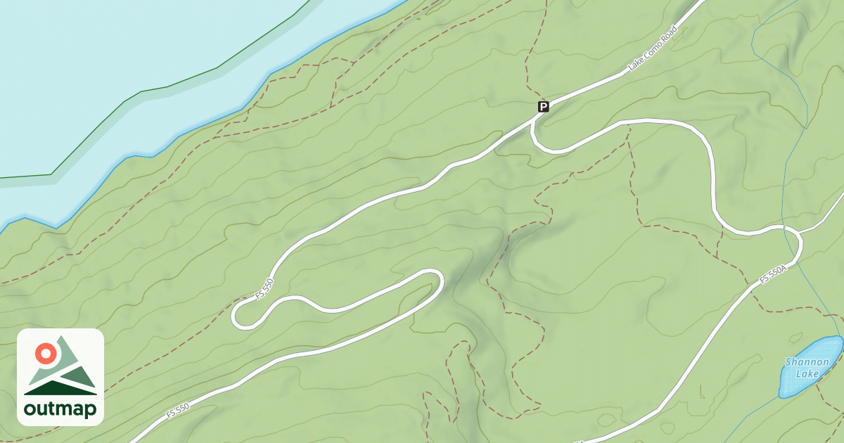 Map of (FDR) LAKE COMO