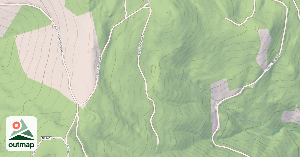Map of DEAD BUCK