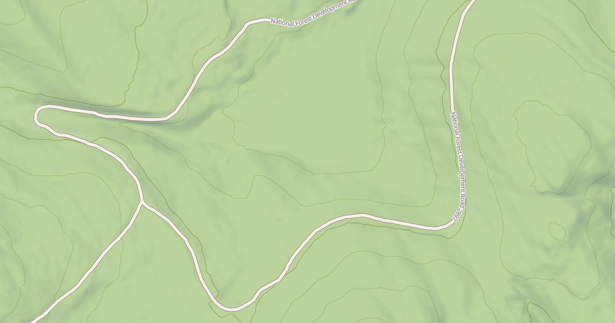 Map preview of GERGEN CREEK