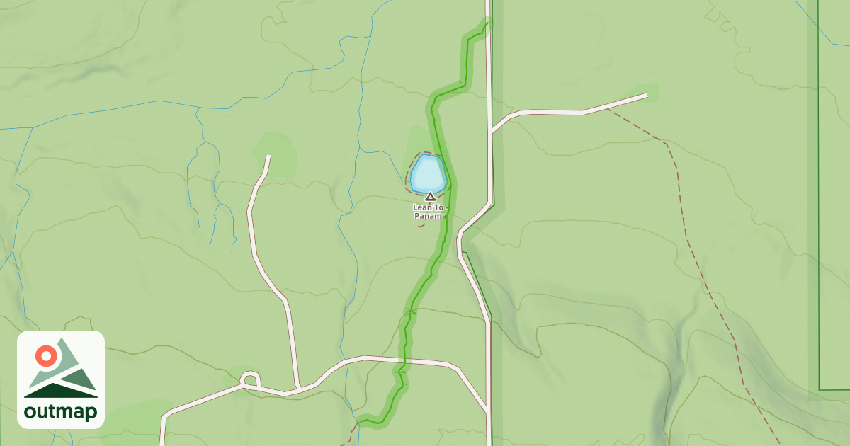Map of Fred J. Cusimano Westside Overland Trail