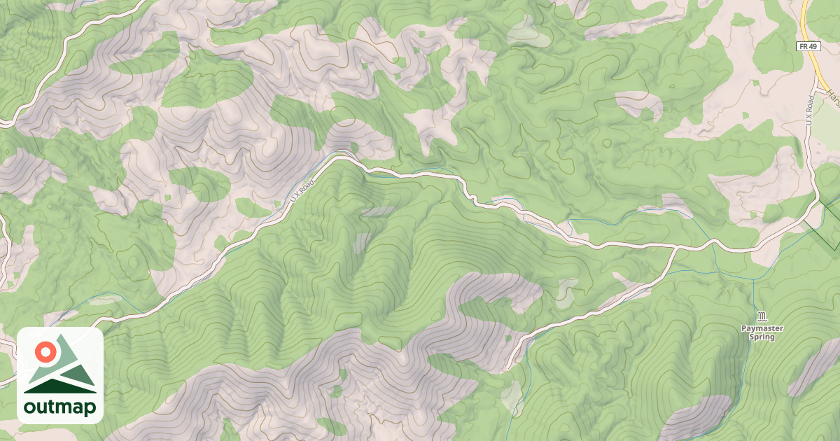 Map of FLYING R RANCH