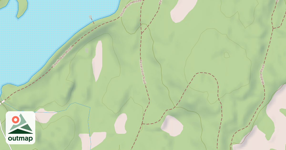 Map of Reservoir Trail