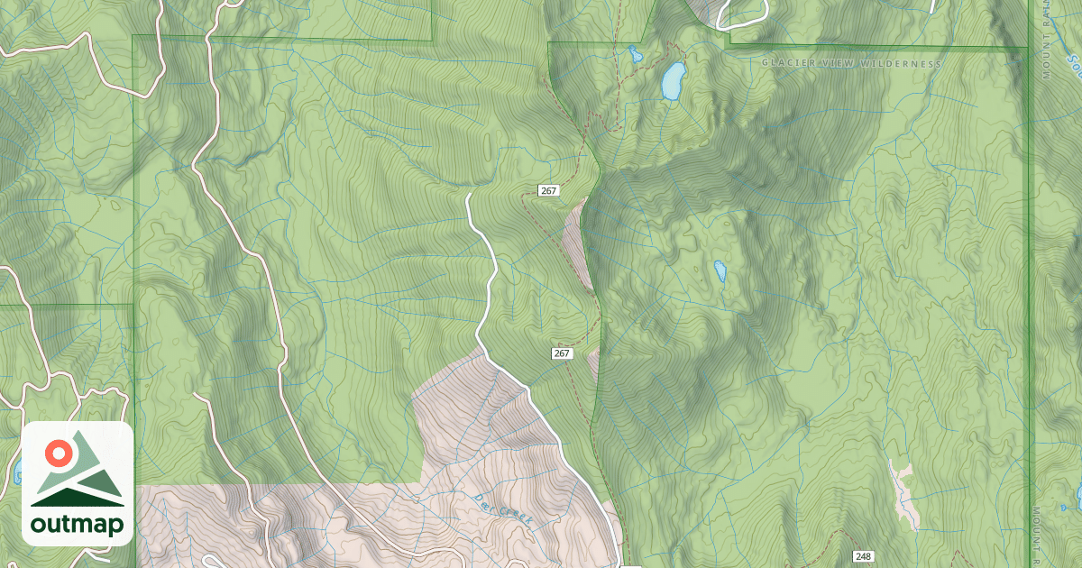 Map of COPPER CREEK