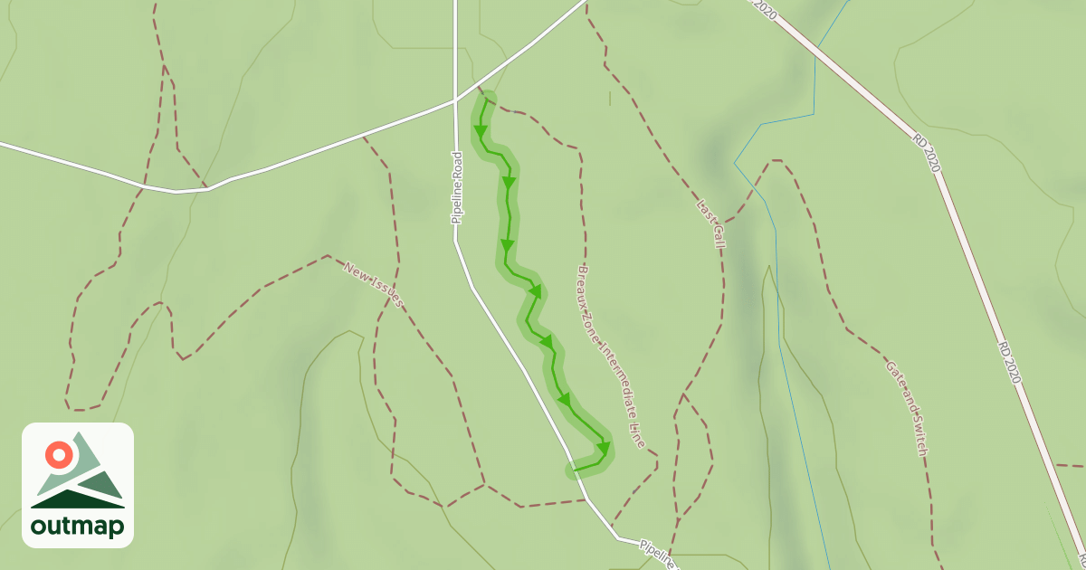Map of Zazi's Trail