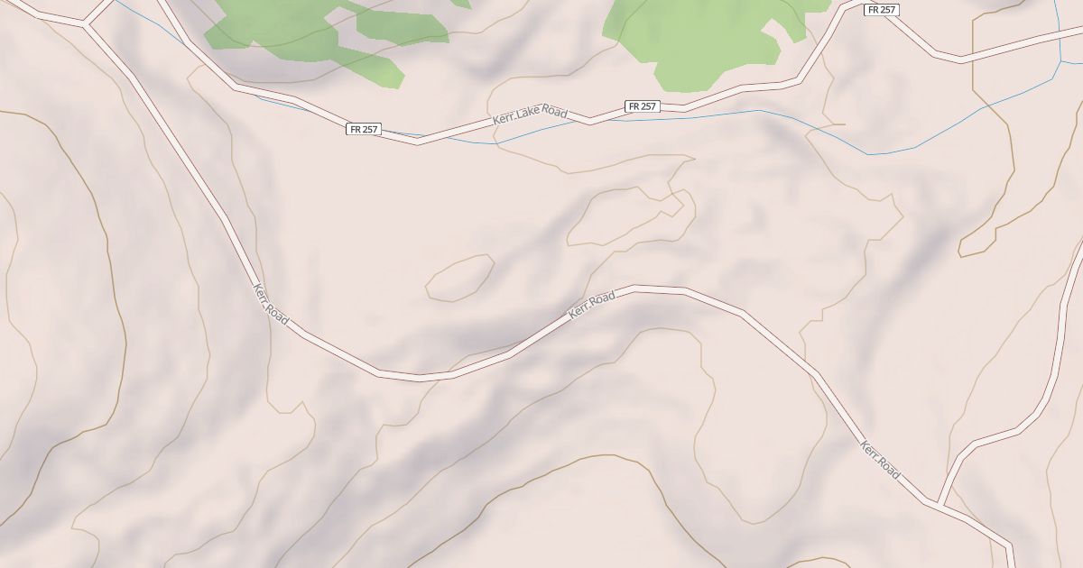 Map preview of KERR