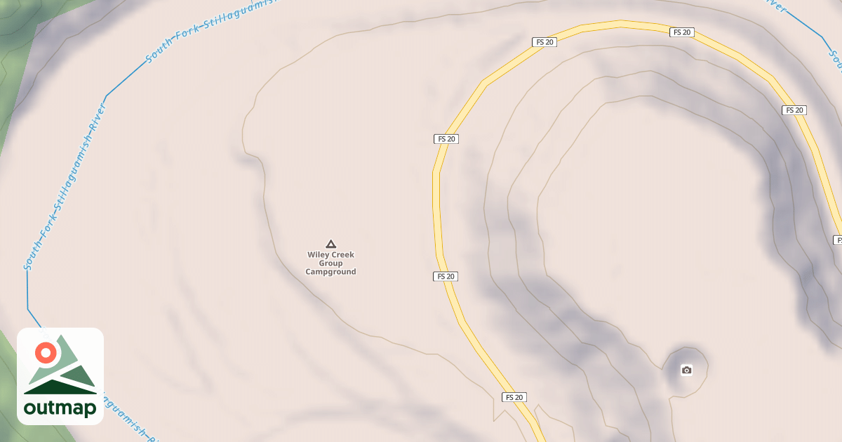 Map of WILEY CREEK CG