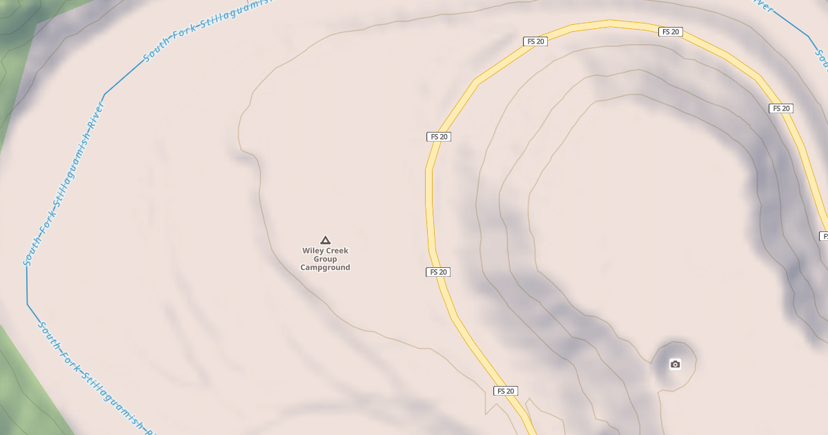 Map preview of WILEY CREEK CG