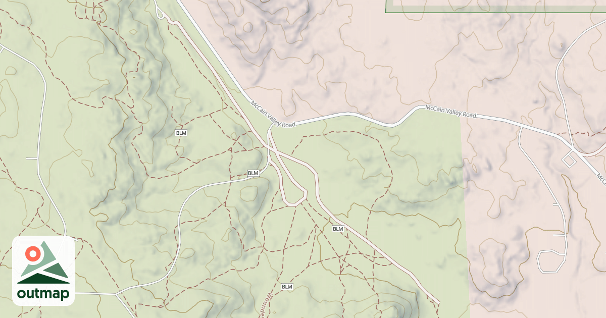 Map of BLM National GTLF Public Motorized Roads 0f34b1ea-29db-46dc-9edf-d9f264e8ae35