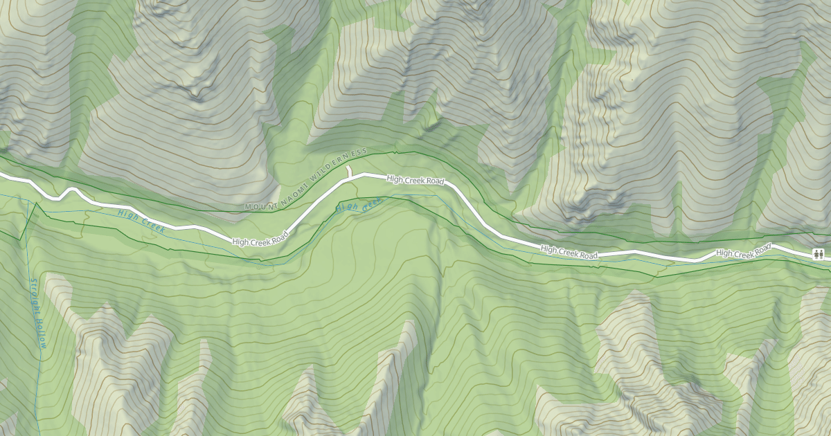 Map preview of HIGHCREEK