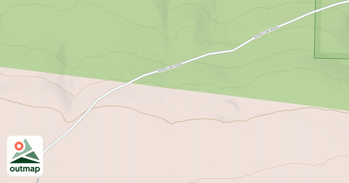 Map of ROYAL OAK