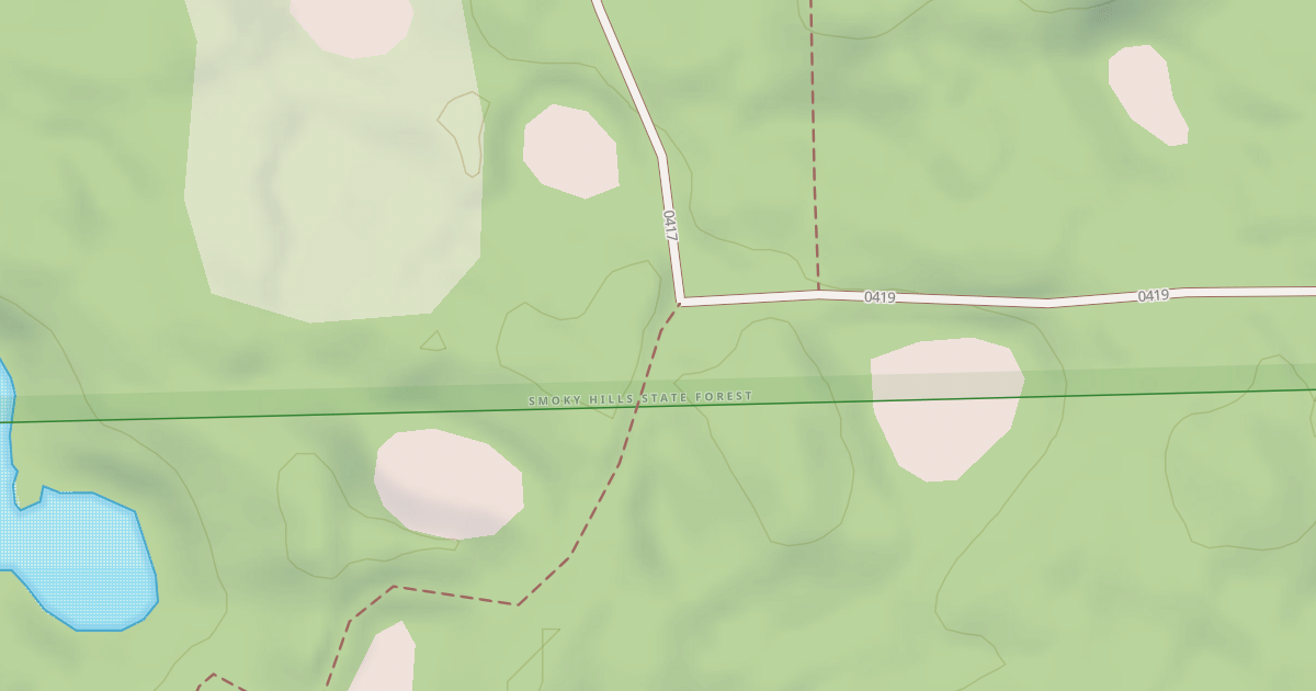Map preview of Smoky Hills