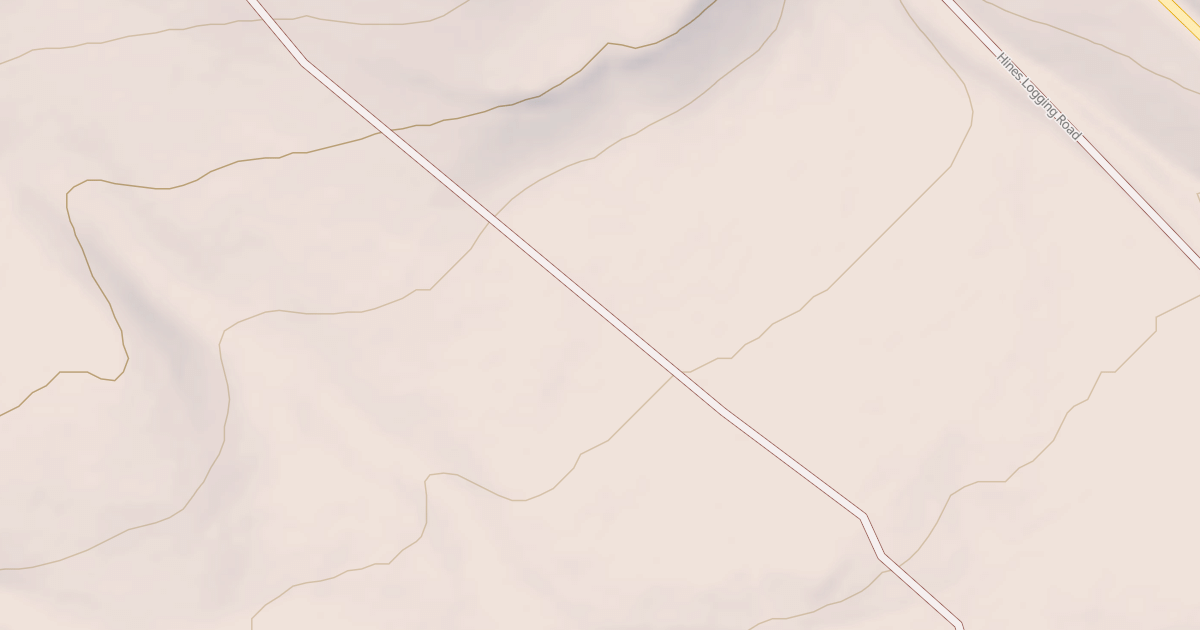 Map preview of Radar Hill OHV Trails