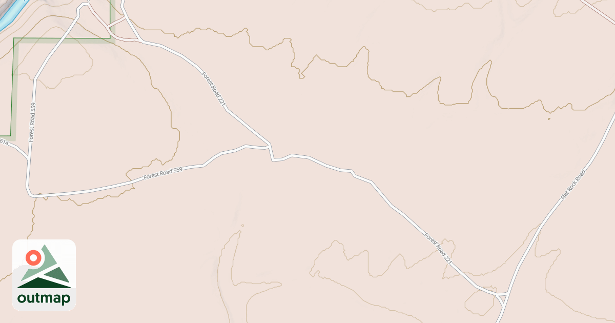 Map of COFFEE POT LODGE