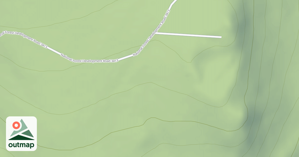 Map of 3513C THREEMILE PIT