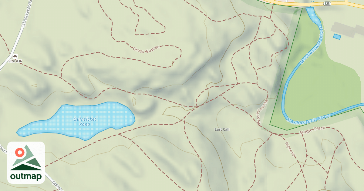 Map of Fatboy Boulder