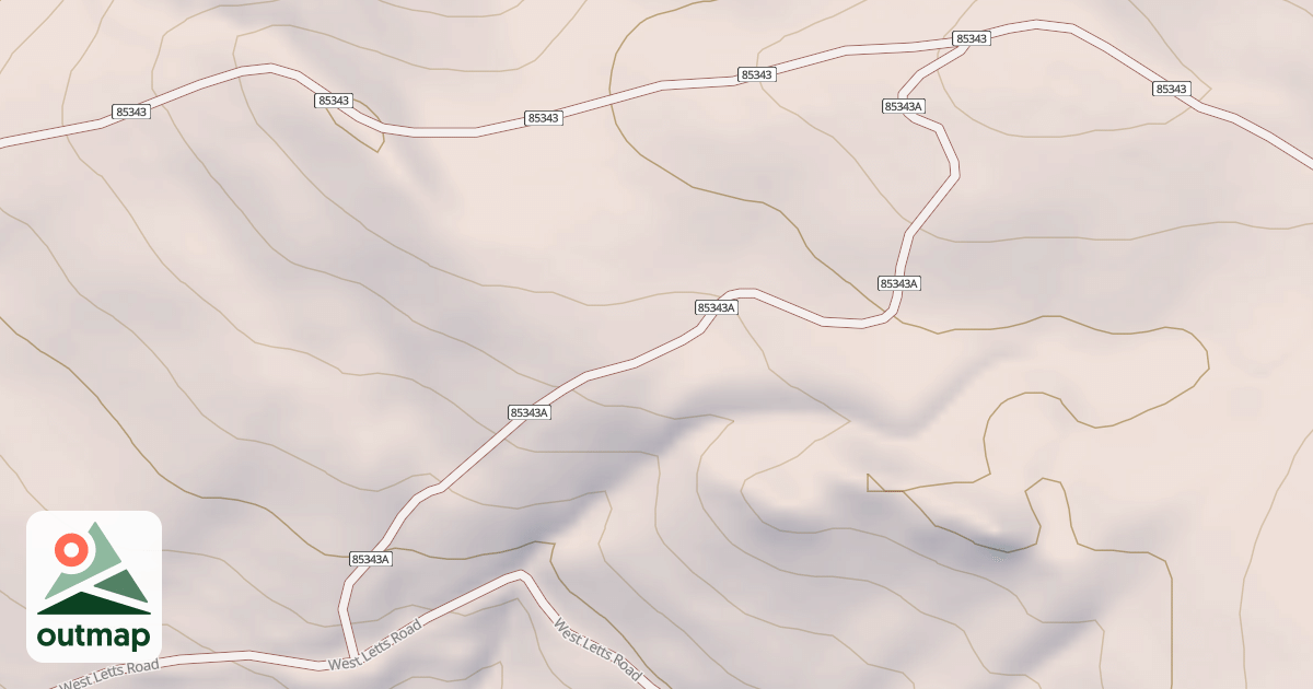 Map of STEAM DONKEY BYPASS SPUR A
