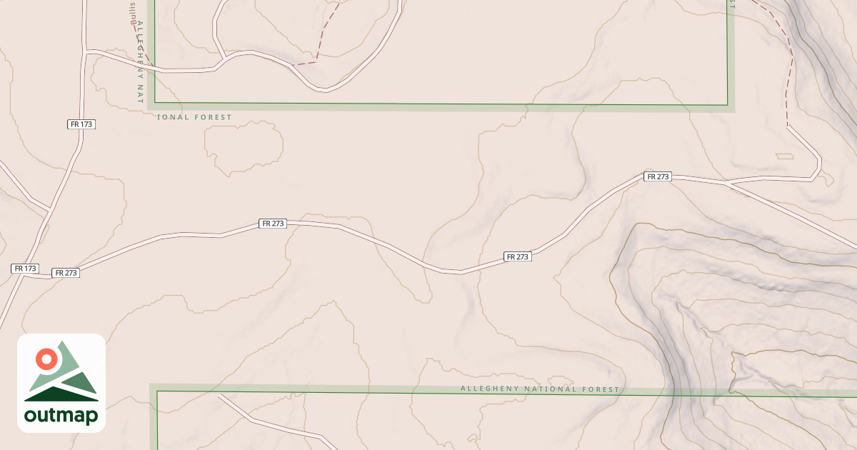 Map of FULLER BROOK