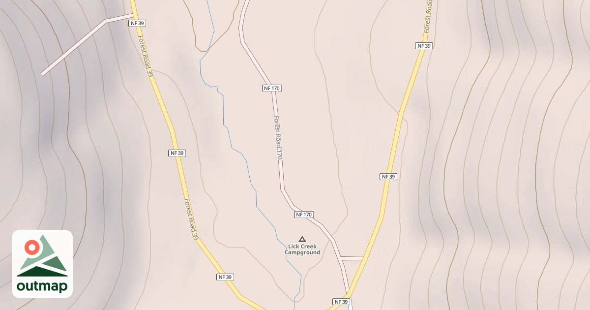 Map of 170 Road Snowmobile