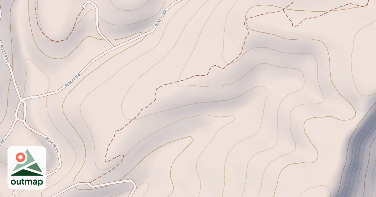 Map of Blm T5830d
