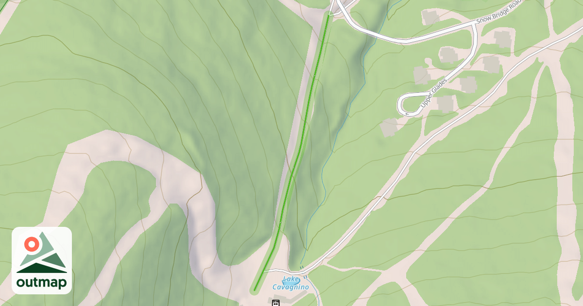 Map of Cabot's Run