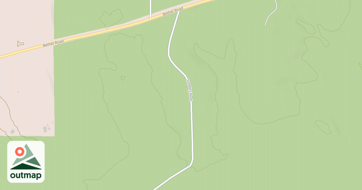 Map of NORTH CHOCTAW