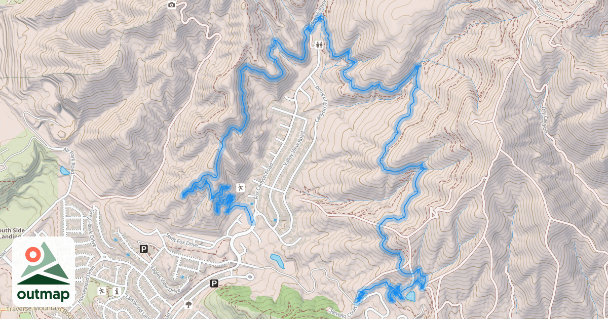 Map of Sensei Trail