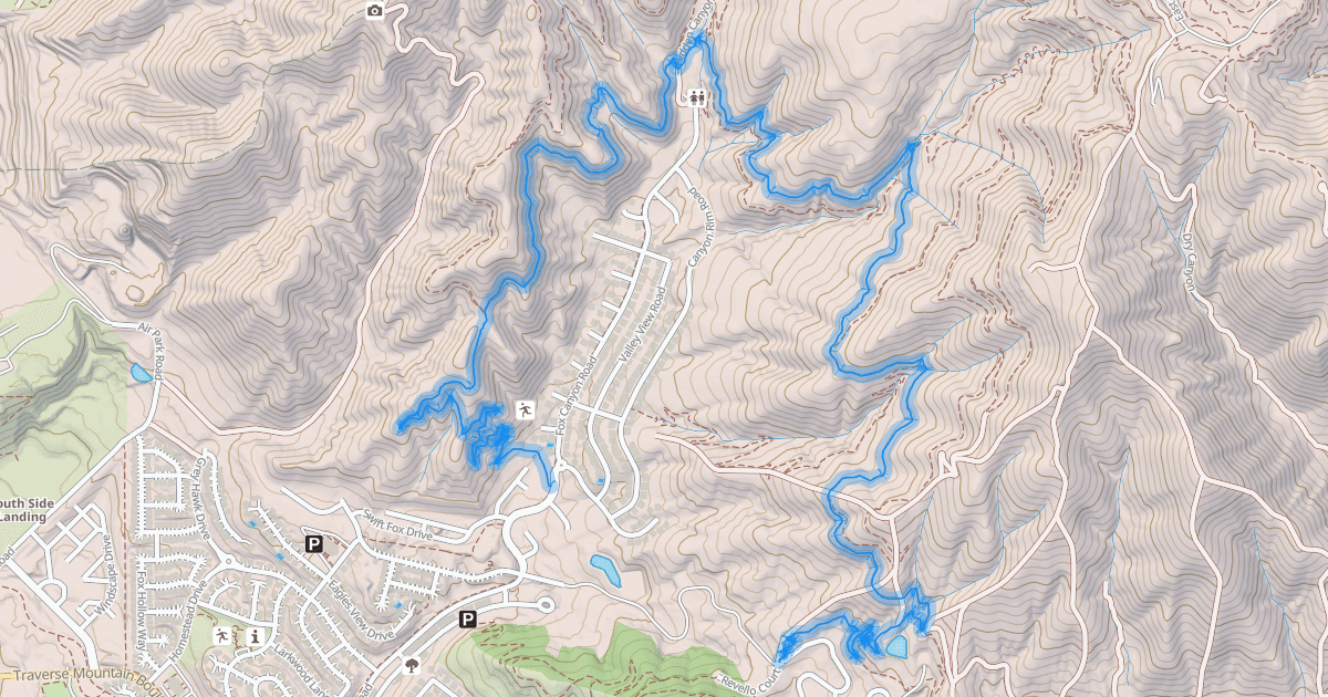 Map preview of Sensei Trail