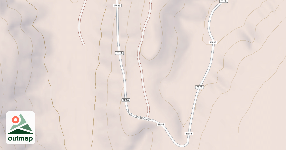 Map of USFS National Forest System Roads {6A73879E-9989-472F-AA4A-F09B6609D3D6}