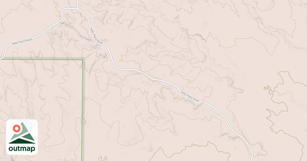 Map of EAST BILL/COW CREEK ROAD