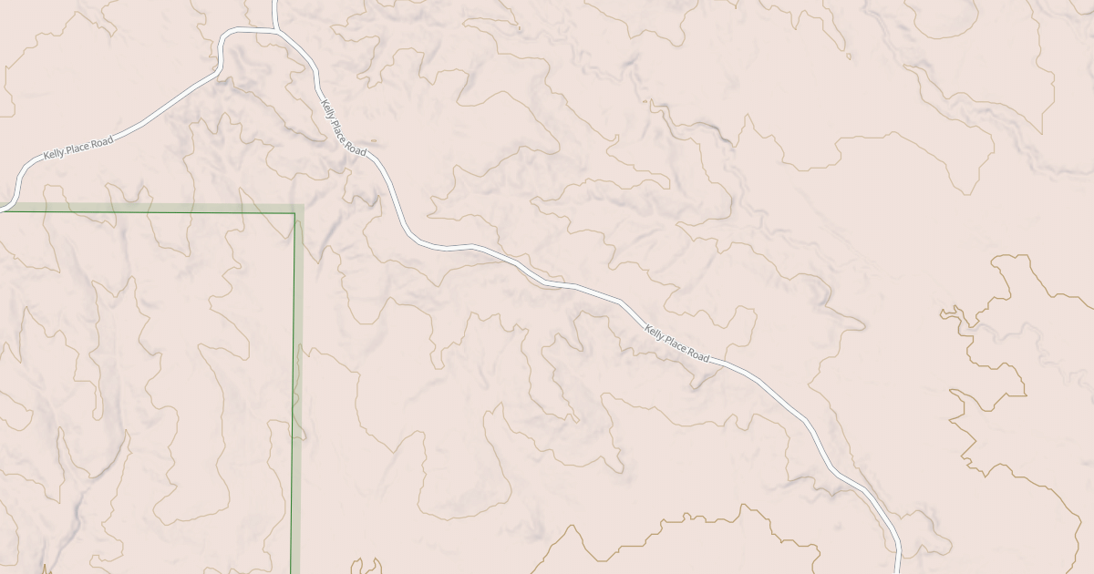 Map preview of EAST BILL/COW CREEK ROAD