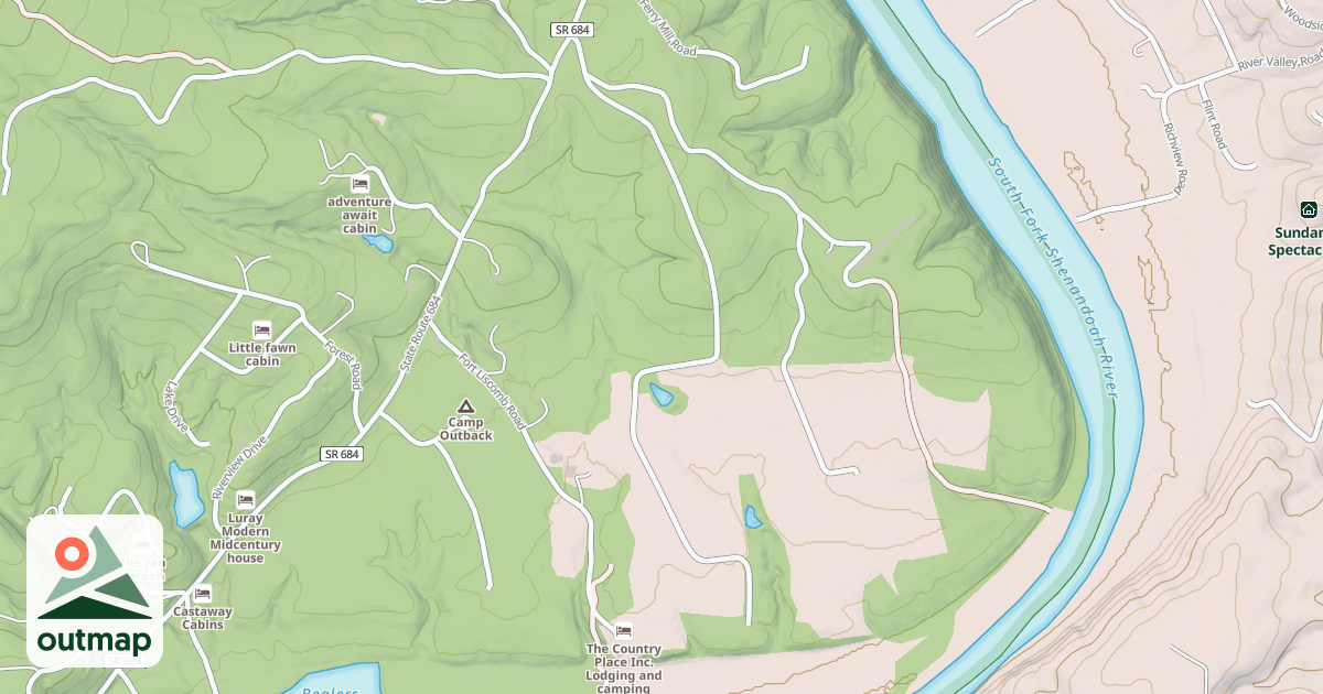 Map of WHITTING TRACT