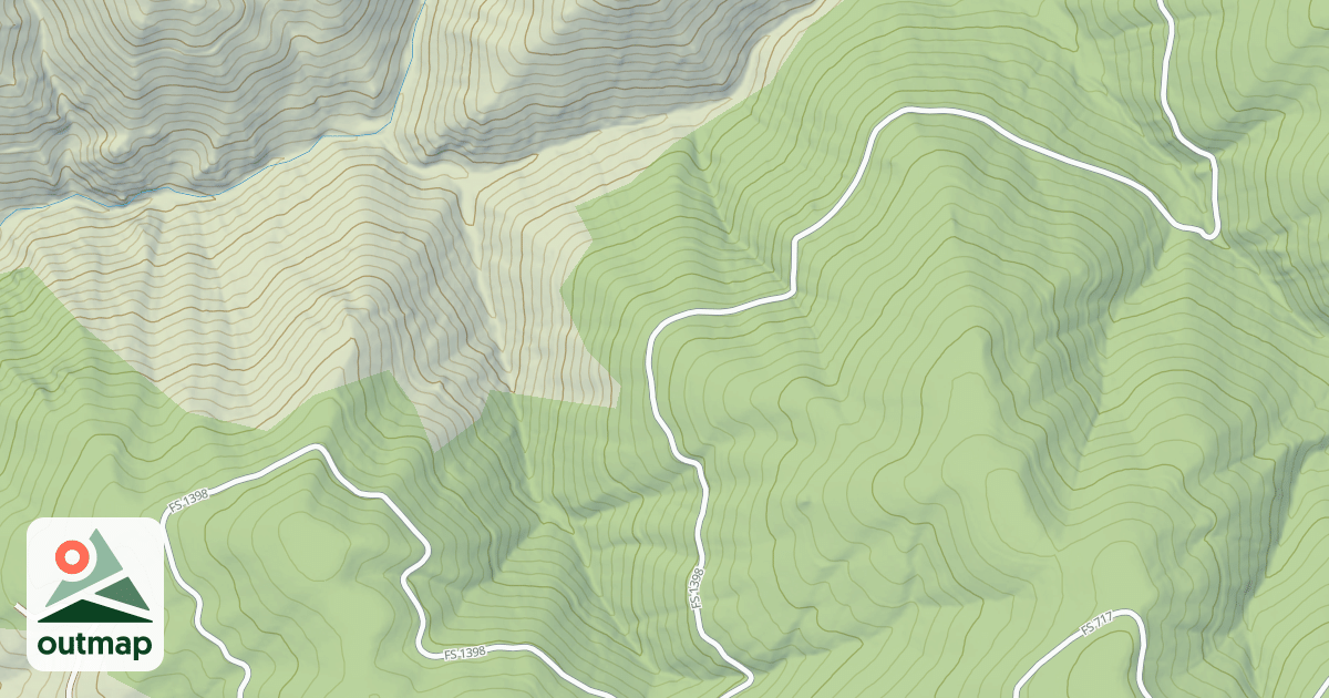 Map of (FDR) CAMERON CREEK