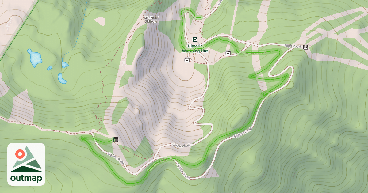 Map of Sunrise Trail