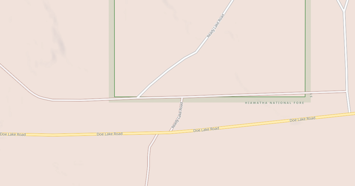 Map preview of DOE LAKE SPUR GA
