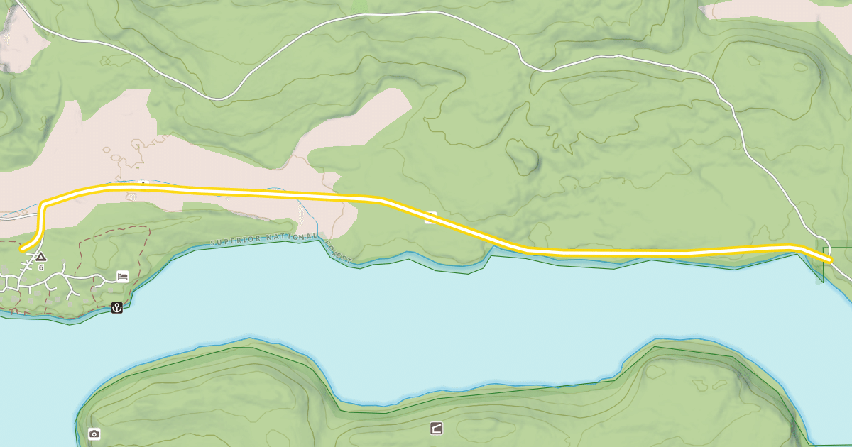 Map preview of Old Logging Camp Trail