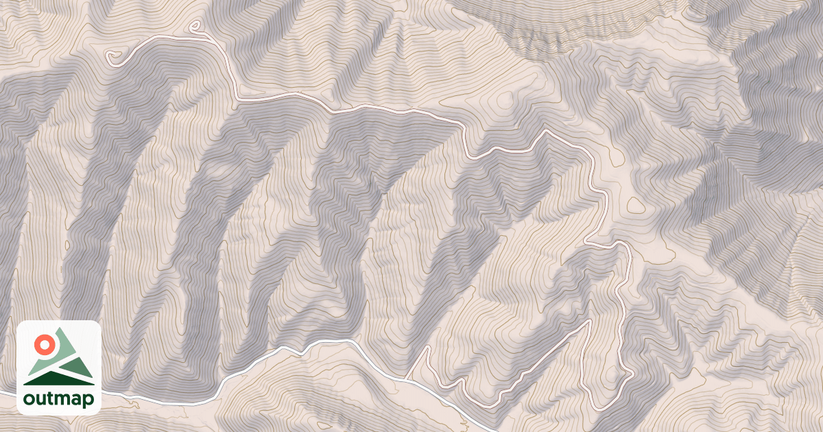Map of CLARK MOUNTAIN