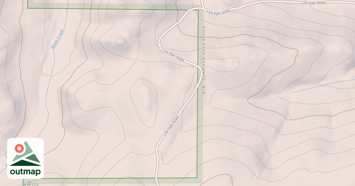 Map of BLM National GTLF Public Motorized Roads 8558c06b-1b29-4a82-a02d-db82ada3fefc