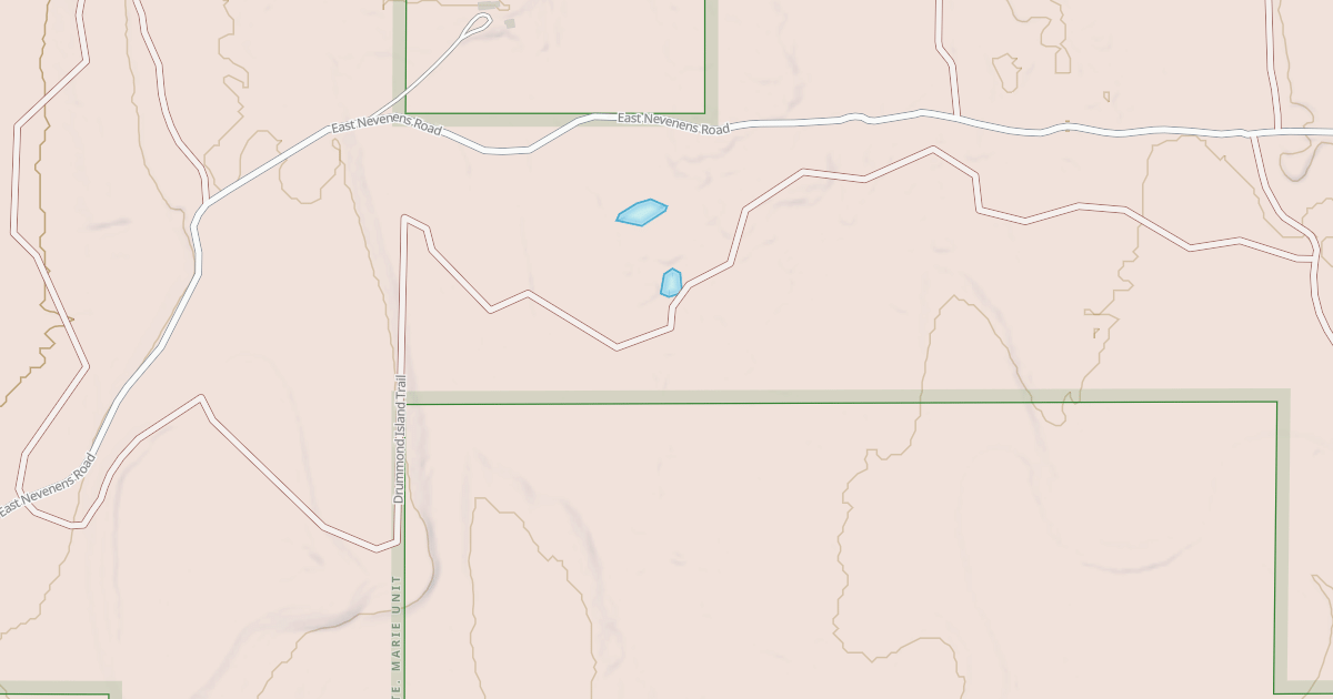 Map preview of Drummond Island Trail