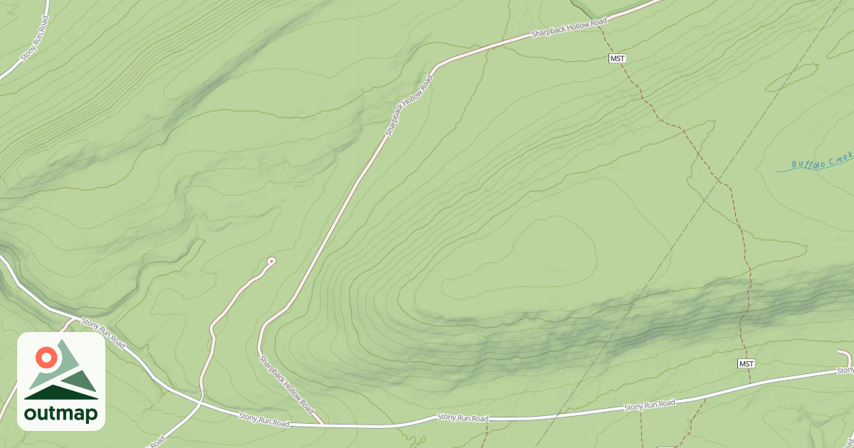 Map of Bald Eagle State Forest Snowmobile Trails