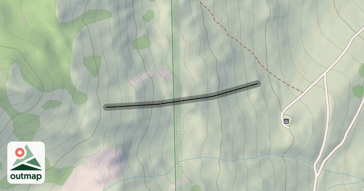 Map of Kangaroo Slope
