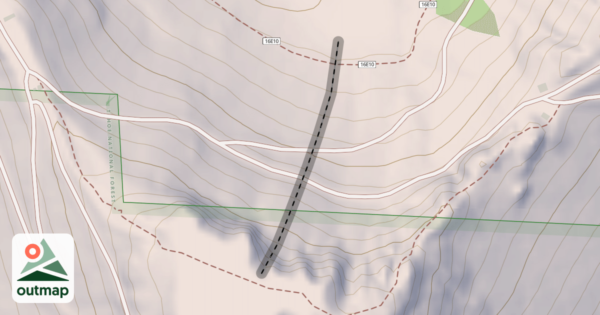 Map of Main Chute