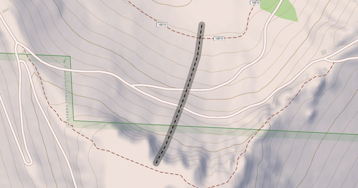 Map preview of Main Chute