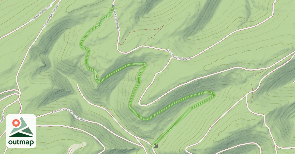 Map of Huettenweg
