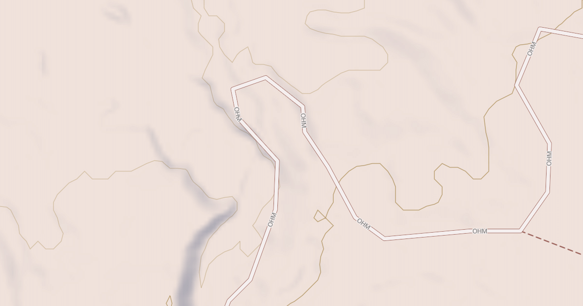 Map preview of Straight Arrows Trail