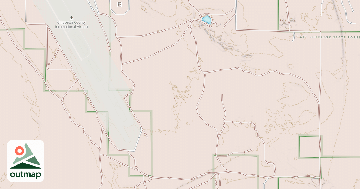 Map of Kinross Motorcycle Trail