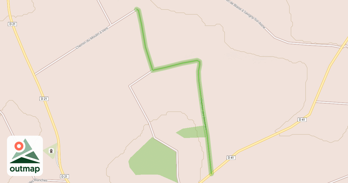 Map of Chemin des Bouvrais