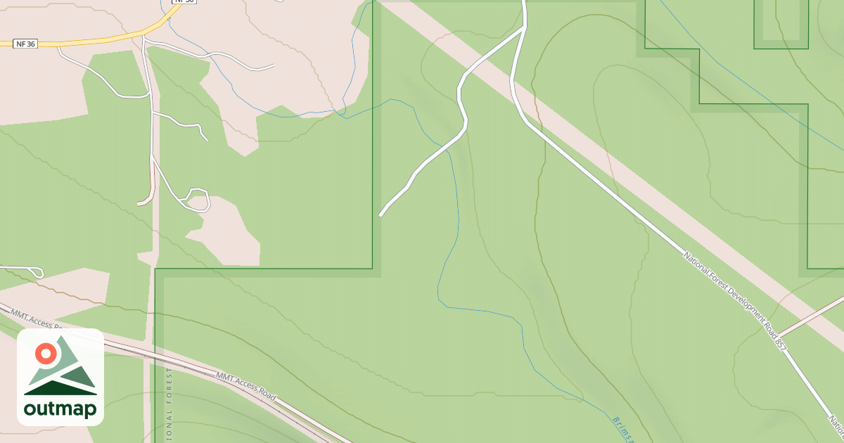 Map of CRIPPLE CREEK A