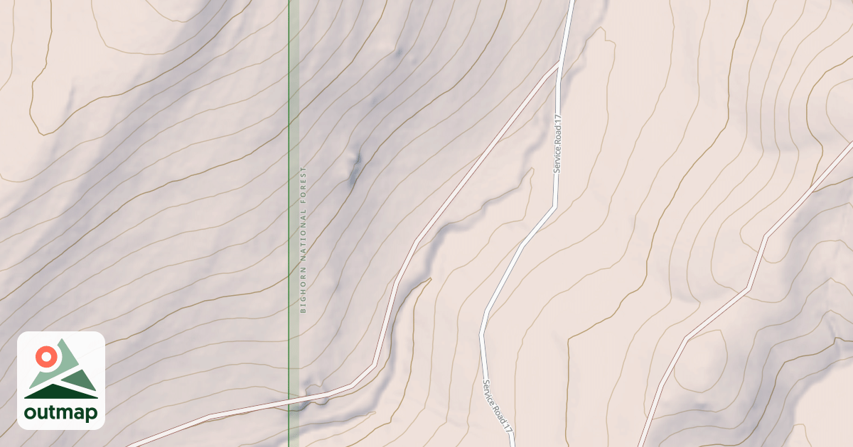 Map of JOHNNY CREEK